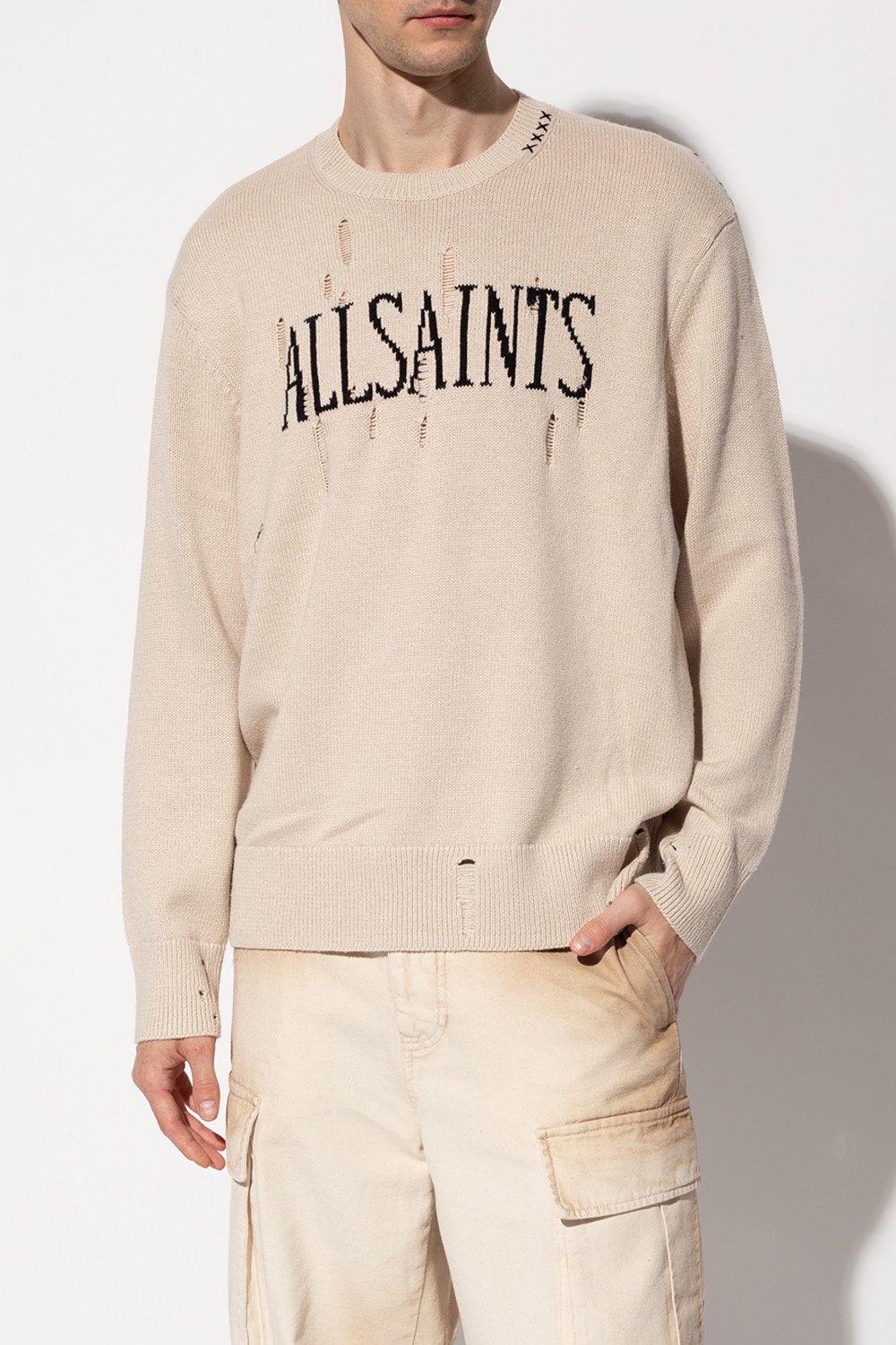 AllSaints 'Neon Pipe Hoodie